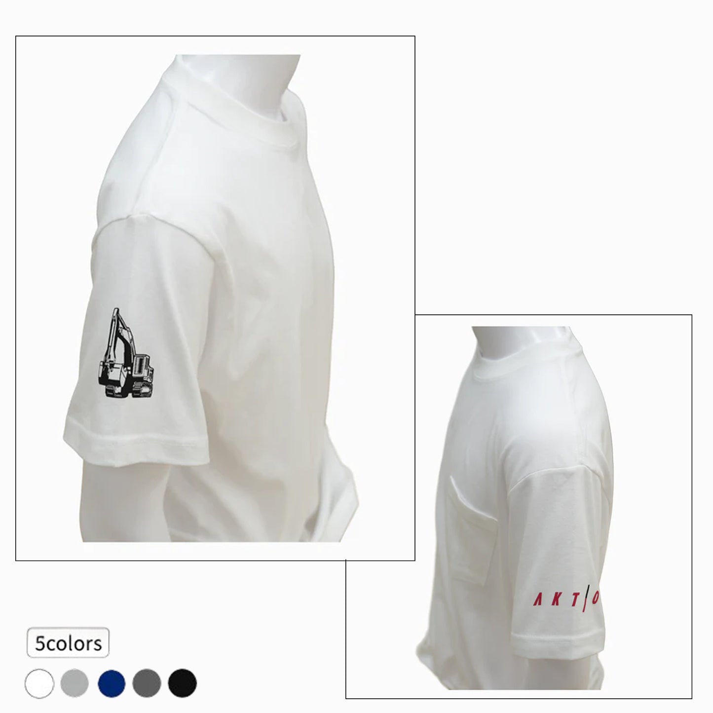 アクティオオリジナルTシャツ　マシングラフィック　