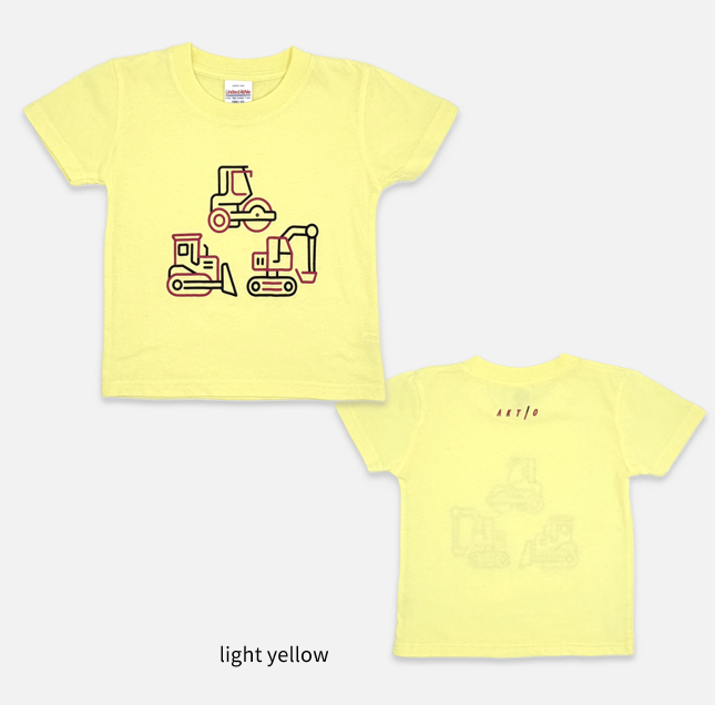 アクティオオリジナルTシャツ　ラインアート（キッズ）