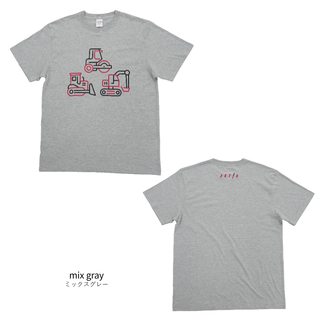 アクティオオリジナルTシャツ　ラインアート