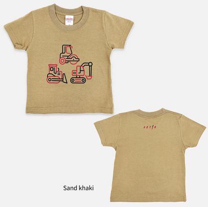 アクティオオリジナルTシャツ　ラインアート（キッズ）