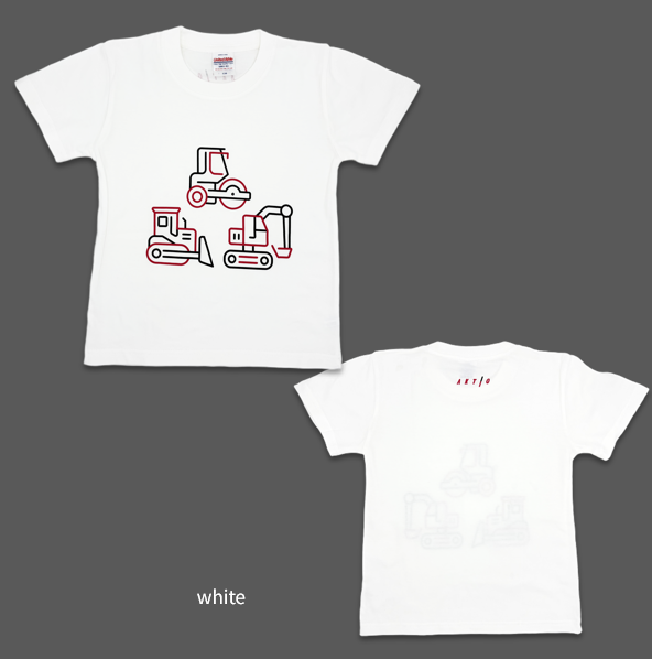 アクティオオリジナルTシャツ　ラインアート（キッズ）